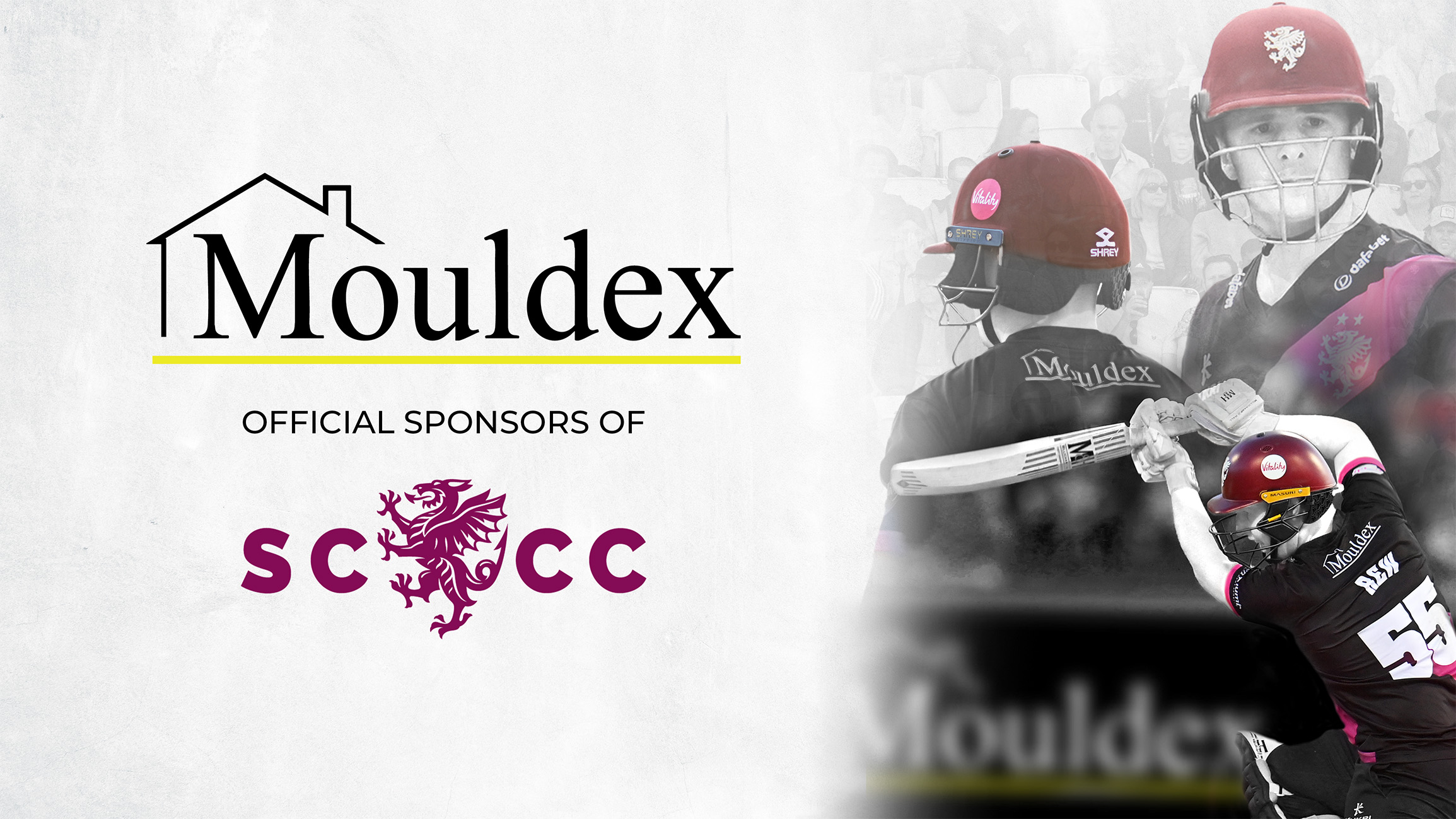 SCCC 25 Announcement image Announcement image featuring Somerset County Cricket Club
